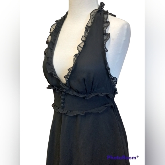 Mercury Duo Black Halter Dress - Picture 5 of 8
